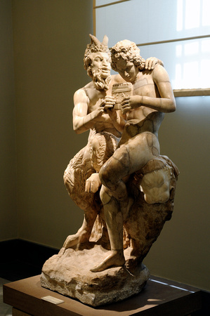 Pan and Daphnis - from the Farnese collection - Naples National Archaeological Museum