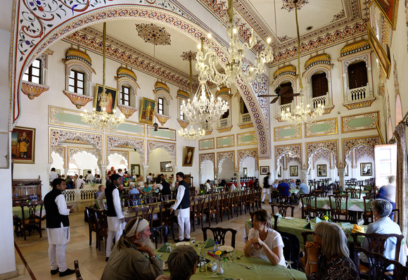Laxmi Niwas Palace Dining Room - Bharatpur